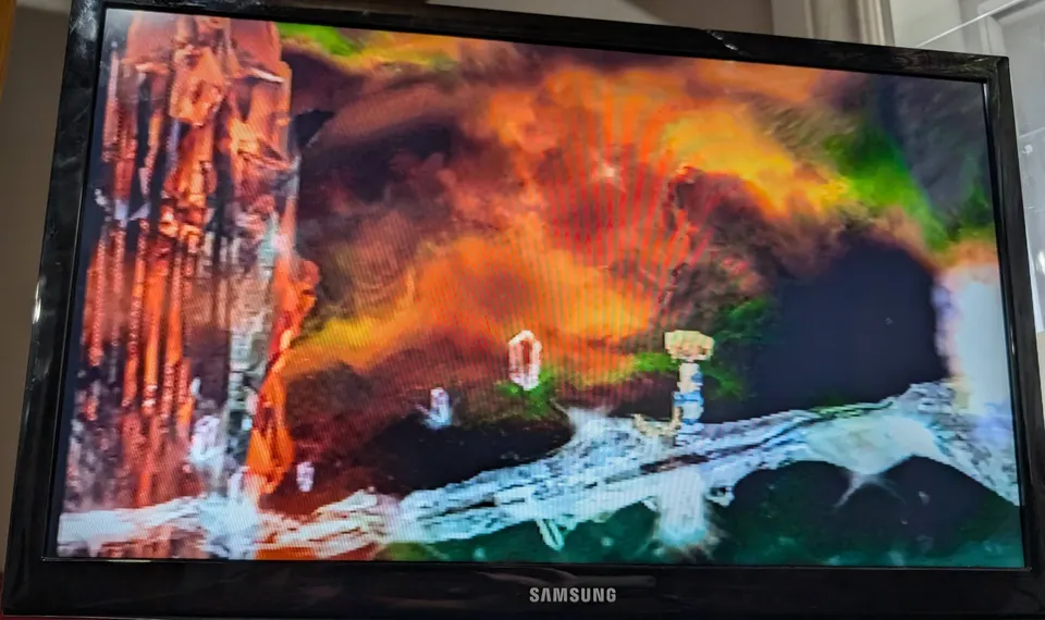 Final Fantasy IX a démarré aussi.