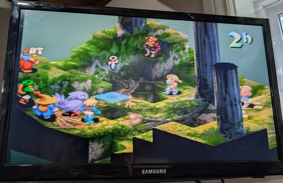 Final Fantasy Tactics, parce que je n’ai pas pu résister. Ça tourne.